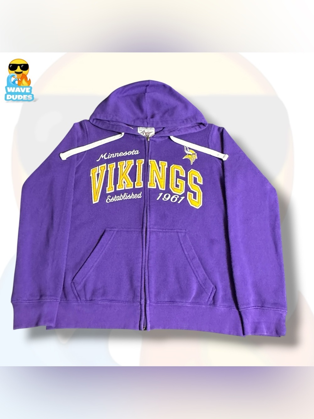 Women’s G-III 4 Her Minnesota Vikings Zip Up Hoodie